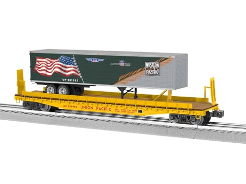 Lionel Union Pacific Western Pacific Heritage TOFC FLATCAR O Gauge 2326060