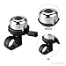 BONMIXC Bike Bell Brass Mini, Clearer Louder Longer Sustained Purer Tone