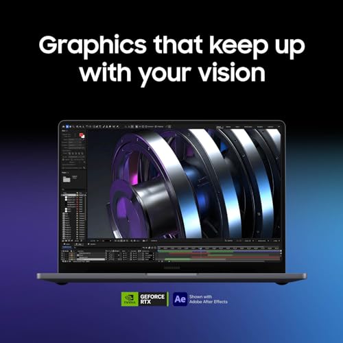 Image of Samsung 16 inch Galaxy Book6 Ultra U7 PC Laptop Computer, NVIDIA 5070 Intel Processor, 32GB /1TB, Dynamic AMOLED 2X Display, Advanced Cooling, Slim, 2 Year Warranty, Gray