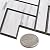 Avant Decor | Peel and Stick Kitchen Backsplash Tiles | Stone Composite | Stick On Wall Tiles | Easy DIY Installation | 5” x 5” | Sample Tile