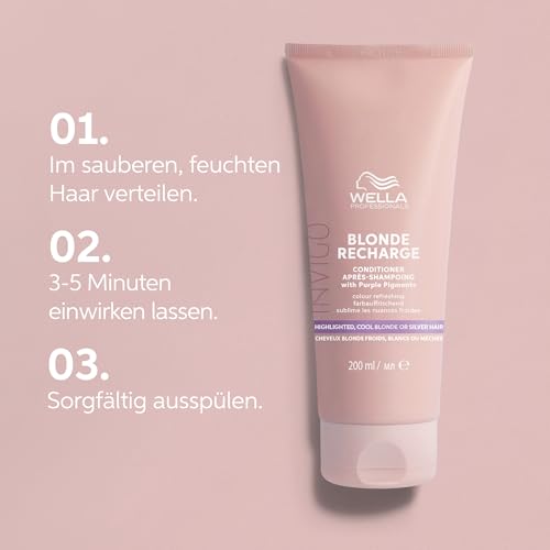 Wella Professionals INVIGO BLONDE RECHARGE Conditioner (200ml) – Ansicht 4