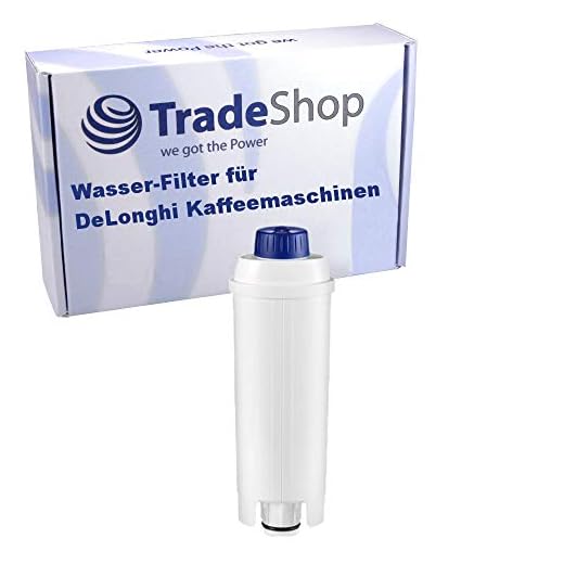 Trade-Shop vattenfilter för DeLonghi ECAM 350.75.S 350.55.B 350.35.SB 350.35W 350.15.B 44.660.B 44.620.S 45.326.S 45.366.B 45.366.W 45.760.760.760.B W/filterpatron