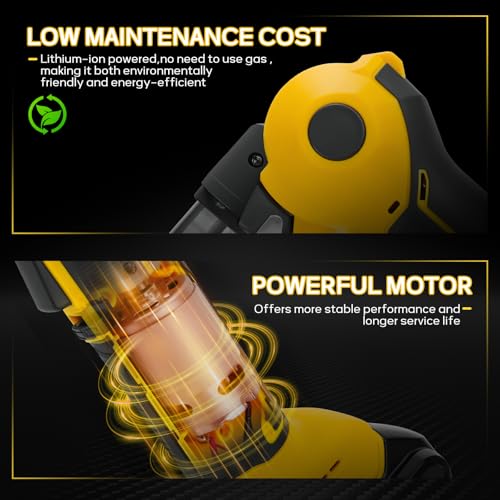 Cordless Palm Nailer for DeWalt 20V Battery,0-90°Adjustable Head with Electric Auto Hammer,20000RPM Nail Hammer for Removing Them, for Drilling in Wood and Soft Metals(No Battery) 4 Cordless Palm Nailer for DeWalt 20V Battery,0-90°Adjustable Head with Electric Auto Hammer,20000RPM Nail Hammer for Removing Them, for Drilling in Wood and Soft Metals(No Battery) - Image 4