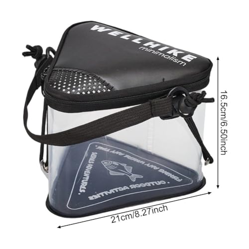 Seau de pêche multifonctionnel transparent pour vifs et camping - 6