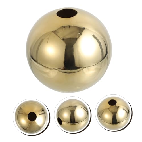 Vase céramique dorée électrolytique pot de fleurs forme boule - 8