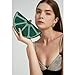 PENGZHI Women Rhinestone Clutch Purse Watermelon Shape Handbag Cute Fruit Crossbody Bag Crystal Wedding Party Purse, Green
