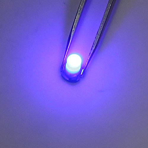 uxcell 10Pcs T4.2 Luz LED Azul para Tablero de Auto miniatura 2
