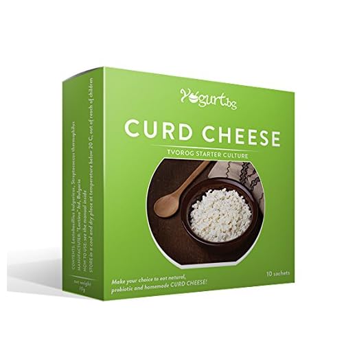 Curd Cheese /Farmer Cheese/ Yogurt.bg – Tvorog Starter Culture for Home Made 10 Liters