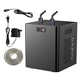 Enfriador de agua para acuario, enfriador de tanque hidropónico con mangueras y bombas, pantalla LCD para peceras y baños de hielo, máquina de refrigeración industrial