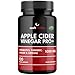 Price comparison product image Raw Apple Cider Vinegar Complex 2250mg with The Mother 3-in-1 Gut Support with Turmeric, Ginger, Cayenne Extract, Probiotics 1.4 Billion CFU, Prebiotic Inulin & Flaxseed 120 Vegan Capsules | UK Made