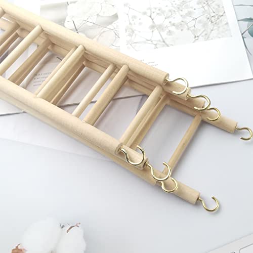 Gxxmei 4Pcs Bird Toys Wooden Ladder thumb #4