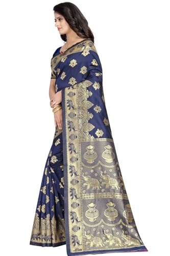 Image of women's Banarasi Saree Pure Kanjivaram Silk Saree