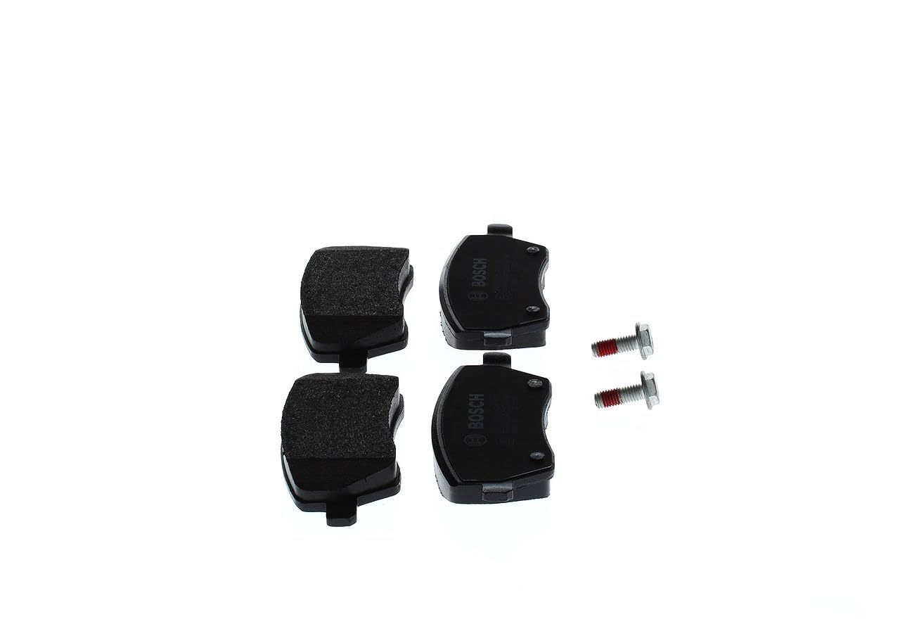 BOSCH Plaquettes de frein avant (jeu) 0986424795 | Qualité Bosch - Réduction du Bruit et de la Poussière - Certifié ECE-R90 - Sans Cuivre - Avec Accessoires