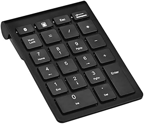 Bluetooth Number Pad, Podazz Wireless Numeric Keypad Number Pad for Laptop 22 Keys Multi-Function External Keyboard Extension for Laptop, Tablet, Notebook, PC, iMac, Android, IOS