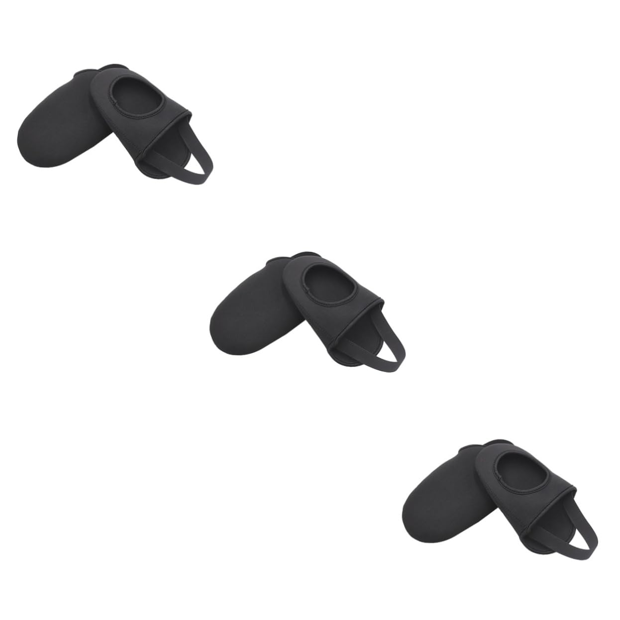 TOYANDONA Überschuhe für Fahrradschuhe Abdeckung hoch Thermik Radfahren Anti- elastikband elastischer guertel warme Überschuhe Fahrradüberschuhe aus Neopren Gummiband Black