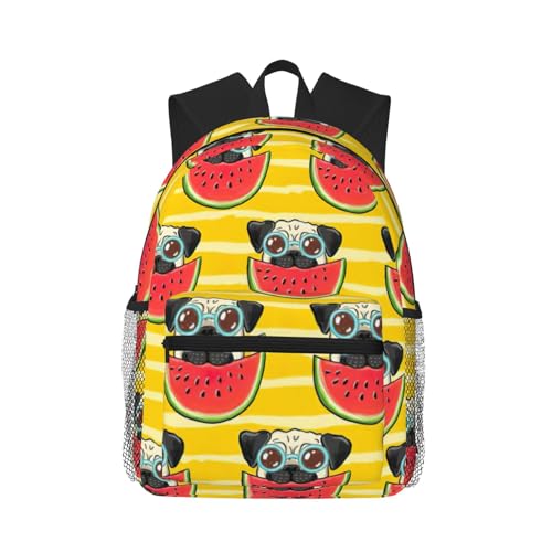Sac à dos de voyage avec imprimé pastèque pour vos sorties et vacances