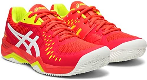 ASICS Women's Gel-Challenger 12 Clay Tennis Shoes, 8.5, Laser Pink/White | Image 1