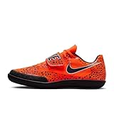 Nike Zoom SD 4 - Zapatos de lanzamiento para pista y campo, Naranja vibrante/negro/blanco/voltio, 43 EU
