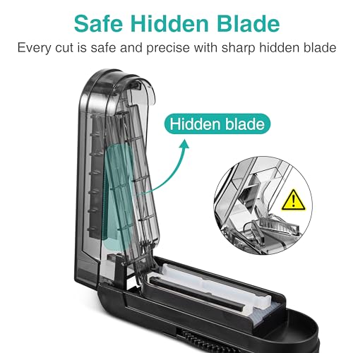 Image of Fullicon Pill Cutter, Cuts Multiple Pills with Accurate Alignment, Black