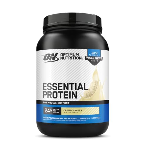 Optimum Nutrition Essential Protein Powder, Creamy Vanilla, 1.8LB - image 9