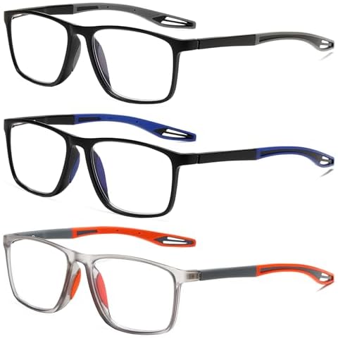 Fsread TR90 Sports Reading Glasses for Men Cover