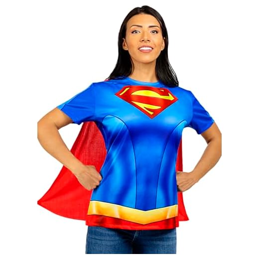 Funidelia | Kit disfraz de Supergirl para mujer Kara Zor-El, Superhéroes, DC Comics - Disfraces para adultos, accesorios para Fiestas, Carnaval y Halloween - Talla M-L - Rojo
