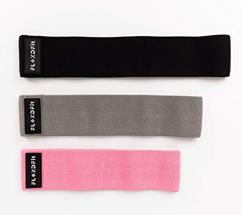 FLEXDFit Resistance Bands for Women Butt and Legs - Booty Bands for Women - Thigh Bands for Workout