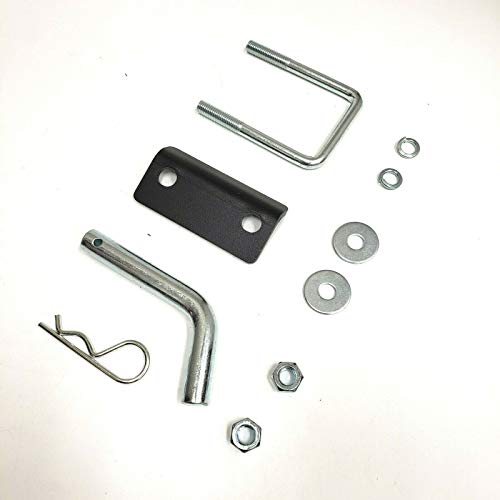 Ubrand 12" Length Towing Hitch Step Bar 2" Receiver Chrome Universal Truck Trailer Rear Bumper Guard #TOP7