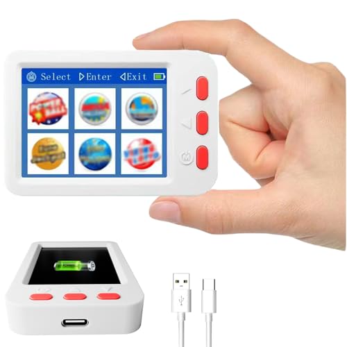 AI Lottery Number Picker, USB Rechargeable Automatic Lottery Ball Machine, Gyroscope Sensor Random Number Generator, Lottery Game for Adult