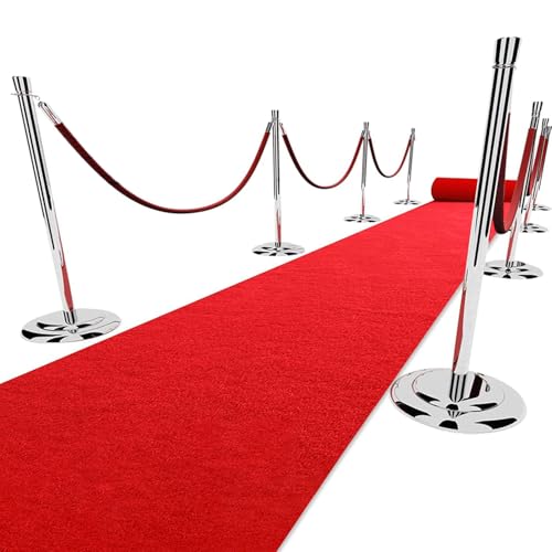 3x10 ft Extra Thick Red Carpet Runner for Party &