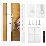 Two-Pack Cat Door Stays - Cat Door Latch Holder, Adjustable Cat Door Stopper:,Foldable, Space-Saving Design for Easy Storage, Perfect for Cat and Dog Doors, Offering Flexibility and Safety