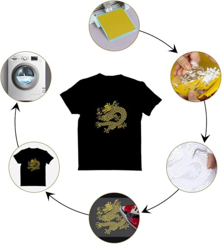 Heat Transfer Vinyl Bundle - 43 Pack 12" x 10" PU Iron on Vinyl for T-Shirt, 32 Assorted Colors HTV Vinyl for Heat Press Machine - Easy to Cut, Weed & Transfer
