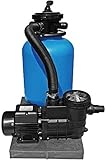 well2wellness® Pool Sandfilteranlage TOP 500 mit Filterpumpe Mida.Pombi 10