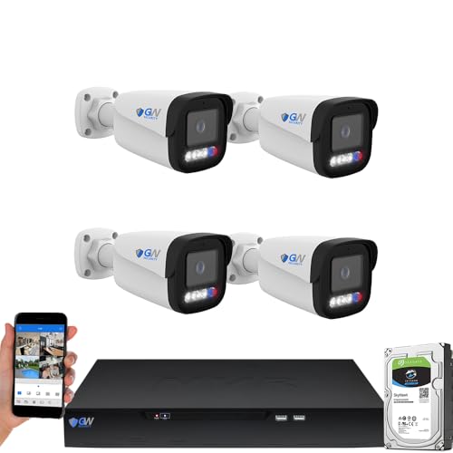 GW Security 8-Channel 12MP Plate Recognition Kit