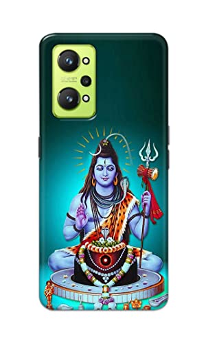 Image of Printed Hard Back Cover Case for Realme GT Neo 2 Back Cover (Lord Shiva) -1803