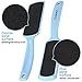 Foot Scrubber Foot File Callus Remover, ESARORA Double-Sided Pedicure Tools Foot Care Pedicure to Remove Hard Skin (Pack of 4)