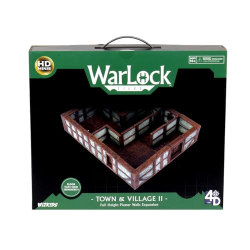 Murs WarLock Tiles Town & Village II expansion hauteur totale gris