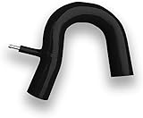 Silicone air induct intake hose for Benz Smart 451 1.0 NA 2000 UP FORTWO & ROADSTER 2008-ON (Black)