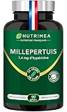 MILLEPERTUIS – 4660 mg – Extrait 10:1 Titré en Hypericines – Bonne Humeur, Sommeil – 90 Gé...