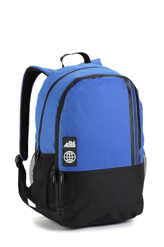 Mochila Esportiva Escolar Casual Básica Costas Denlex (Azul)