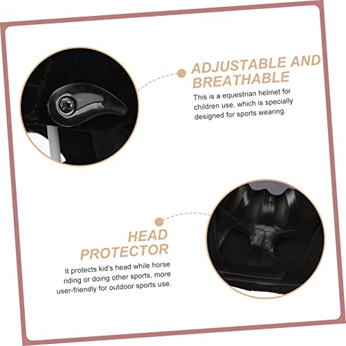 Casco de equitación BESPORTBLE con protector de polipropileno ligero 6
