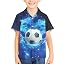 Soccer Blue Flame