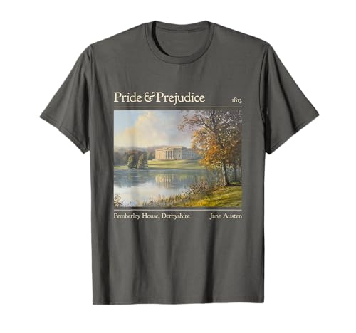 Jane Austen Pemberley 250th Anniversary Pride and Prejudice T-Shirt