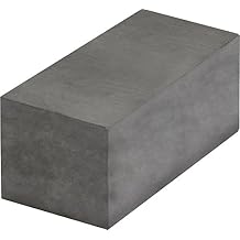 MAG-MATE 1X1X2C8 Grade-8 Ceramic Rectangular Bar Magnet Material, Heavy Duty Magnets, 11 lbs. Holding Capacity, 1 Length x 2 Width x 1 Thick