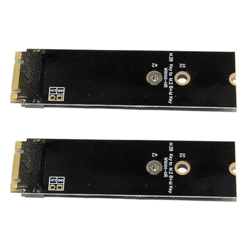 Adaptateur M.2 B-Key vers M.2 M-Key NVME carte réseau 4G 5G fente SIM extension PC