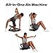 Fairgom Ab Machine for Home Gym, Abs Workout Equipment for Sit Up Exercise, Ab Trainer Machine with Resistance Bands, Abdominal Exercise Equipment for All Ages