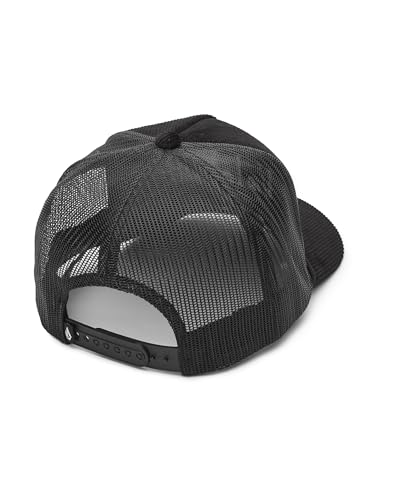 Image of Volcom Men's Snapback Hat - 6-Panel Twill Flat Brim Cap Adjustable Snap Closure