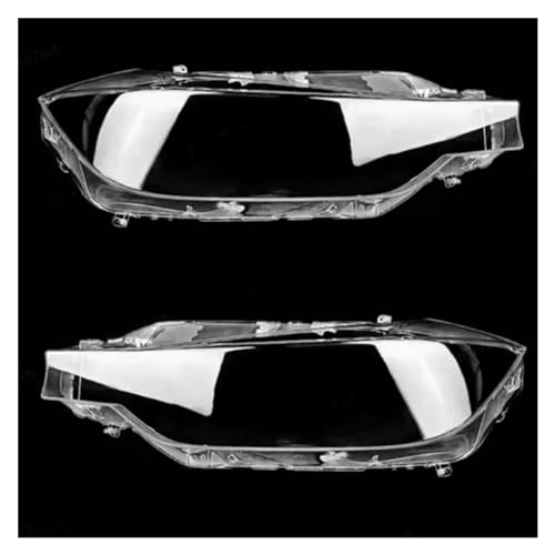 Boîtier transparent pour phare BMW Série 3 F30 F31 coque de lentille en verre premium 13-15