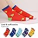 HUMAN FEELINGS Boys Cotton Socks Soft Novelty Socks Cute Floral Pattern 11-15 Years 5 Pairs