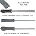 Tile File Tungsten Carbide Grit Edge File Medium Grit 6